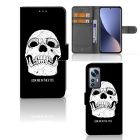 Telefoonhoesje met Naam Xiaomi 12 | 12X Skull Eyes