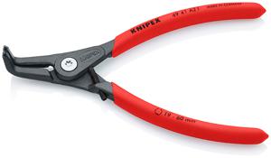 Knipex 49 41 A21 Precisie-borgveertang Geschikt voor borgringen Buitenringen 19-60 mm