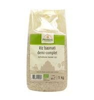 Halfvolkoren basmati rijst bio