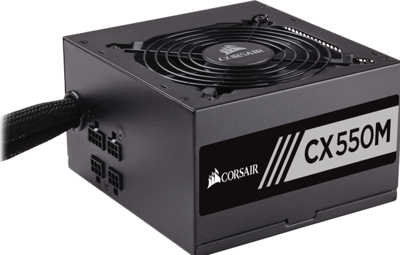 Corsair CX550M power supply unit 550 W 20+4 pin ATX ATX Zwart