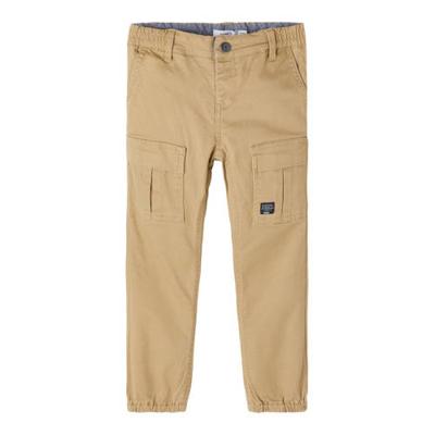 NAME IT MINI regular fit broek NMMBOB beige