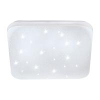 Eglo Vierkante plafondlamp Frania-S 33cm - 3000K stereffect wit 97882