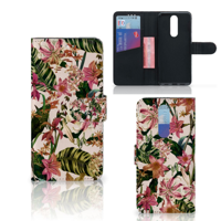 Alcatel 3 (2019) Hoesje Flowers