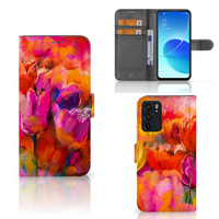 Hoesje OPPO Reno6 5G Tulips - thumbnail