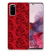 Samsung Galaxy S20 TPU Case Red Roses