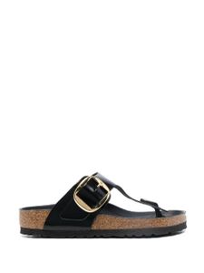 Birkenstock Claquettes Gizeh Big Buckle 35 mm - Noir