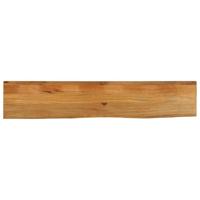 vidaXL Tafelblad met natuurlijke rand 180x40x3,8 cm massief mangohout
