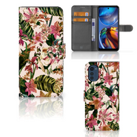 Motorola Moto E32 | Moto E32s Hoesje Flowers