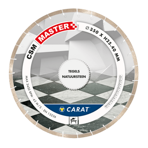 Carat DIAMANTZAAG TEGELS Ø300x25,40MM, CSM MASTER - CSMM300400 - CSMM300400