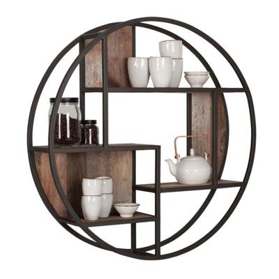 Wandrek Tuareg | Hout Metaal | Zwart Donkerbruin Wandrek Tuareg | Hout Metaal | Zwart Donkerbruin