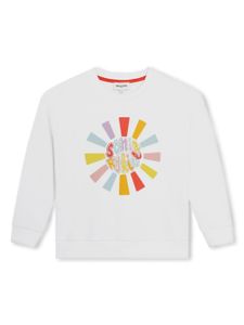 SONIA RYKIEL ENFANT sweat en coton à logo imprimé - Blanc