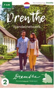 Wandelknooppuntenkaart 2 Wandelnetwerk Drenthe Vledder - Noordwolde -