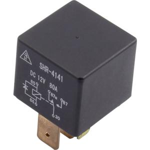 SHR-4141B SHR-24VDC-F-C 5pin Auto-relais 24 V/DC 80 A 1x wisselcontact