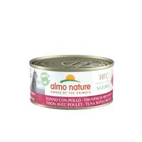 Almo Nature HFC Natural tonijn en kip natvoer kat (150 g) 12 x 150 g