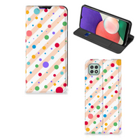 Samsung Galaxy A22 5G Hoesje met Magneet Dots - thumbnail