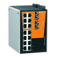 Weidmüller IE-SW-PL16MT-14TX-2ST Managed Fast Ethernet (10/100) Zwart