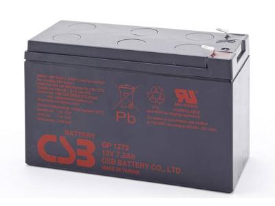 CSB Battery GP 1272 Loodaccu 12 V 7.2 Ah Loodvlies (AGM) (b x h x d) 150 x 97 x 65 mm Kabelschoen 6.35 mm Onderhoudsvrij, Geringe zelfontlading CSB Battery GP 1272 Loodaccu 12 V 7.2 Ah Loodvlies (AGM) (b x h x d) 150 x 97 x 65 mm Kabelschoen 6.35 mm Onderhoudsvrij, Geringe zelfontlading