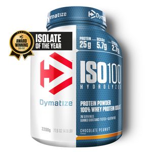 Dymatize ISO 100 Hydrolized Chocolate Peanut (2200 gr)