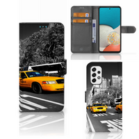 Samsung Galaxy A53 Flip Cover New York Taxi - thumbnail