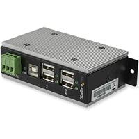 StarTech.com 4 poorts Industriële USB hub - USB 2.0 - 15kV ESD bescherming