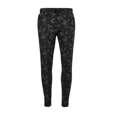 SKINY joggingbroek met camouflageprint zwart/grijs