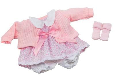 Berjuan kledingset babypop 30 cm lichtroze Berjuan kledingset babypop 30 cm lichtroze