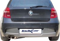 InoxCar uitlaat passend voor BMW 1-Serie E87 116i/118i 2004- 2x80mm Racing IXBME8702RA - thumbnail