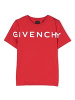 Givenchy Kids t-shirt en coton biologique à motif étoile - Rouge