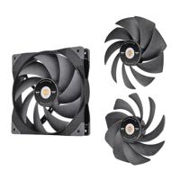 Thermaltake SWAFAN GT14 Computer behuizing Ventilator 14 cm Zwart 1 stuk(s) - thumbnail