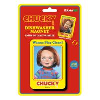 Child's Play: Chucky Clean Dirty Dishwasher Magnet - thumbnail