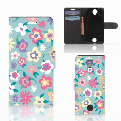 Acer Liquid Z330 Hoesje Flower Power