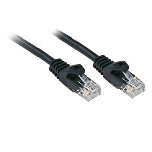 LINDY 48194 RJ45 Netwerkkabel, patchkabel CAT 6 U/UTP 3.00 m Zwart 1 stuk(s)