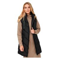 JACQUELINE de YONG JDYSKYLAR Donsvest voor dames, zwart/detail: zwart, XXL