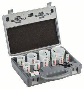 Bosch Accessoires Gatzagenset | Bi-Metaal | Power Change | 13-Delig | Koffer - 2608584667