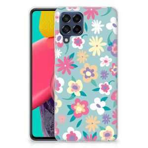 Samsung Galaxy M53 TPU Case Flower Power