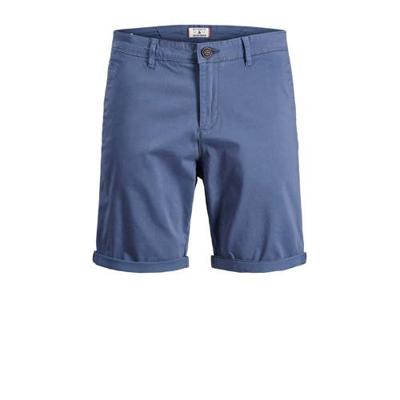 JACK & JONES JEANS INTELLIGENCE regular fit chino short blauw JACK & JONES JEANS INTELLIGENCE regular fit chino short blauw