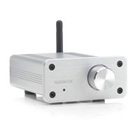 Mini versterker Bluetooth - Marmitek BoomBoom 460 - aptX - 2x 20W RMS - AUX Ingang - Luidsprekeruitgang voor passieve speakers - Volumeregeling - Metalen behuizing - Sluit uw oude luidsprekers aan