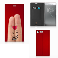 Sony Xperia XZ Premium Hippe Standcase Liefde - Origineel Romantisch Cadeau