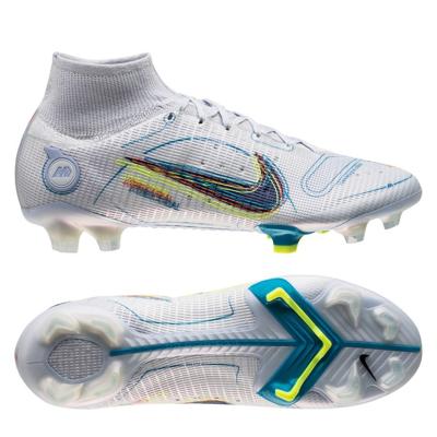Nike Mercurial Superfly 8 Elite FG The Progress - Grijs/Blauw Nike Mercurial Superfly 8 Elite FG The Progress - Grijs/Blauw
