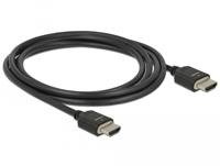 DeLOCK 85294 HDMI kabel 2 m HDMI Type A (Standaard) Zwart