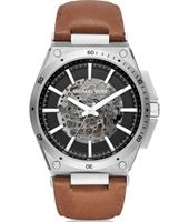 Horlogeband Michael Kors MK9030 Leder Bruin 27mm - thumbnail