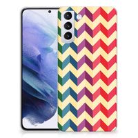 Samsung Galaxy S21 Plus TPU bumper Zigzag Multi Color - thumbnail