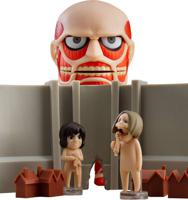 Attack On Titan Nendoroid Action Figure Colossal Titan Renewal Set 10 Cm - thumbnail