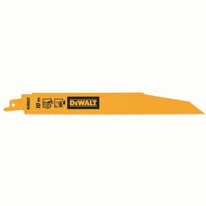 DeWalt Accessoires Reciprozaagblad BiM 203x2,4-4,6 Hout/Metaal - S3456XF - DT2490-QZ