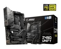 MEG Z490 UNIFY - Moederbord - ATX - LGA1200 Socket - Z490 – Realtek 8125B 2.5G LAN - Intel AX201 - Realtek ALC1220 + ESS SABRE9018Q2C combo DAC