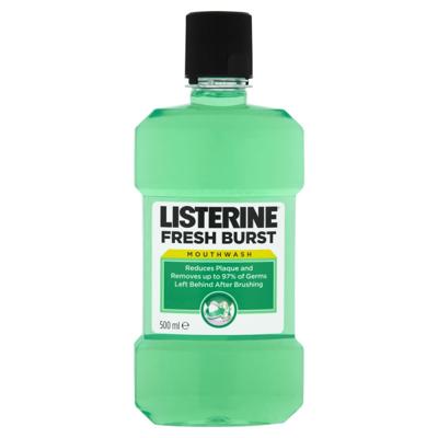 Listerine Mondwater - Fresh Burst/Sterk Gebit 500 ml