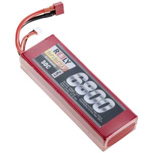 Reely LiPo ontvangeraccu 7.4 V 6800 mAh Aantal cellen: 2 50 C Hardcase T-stekkersysteem