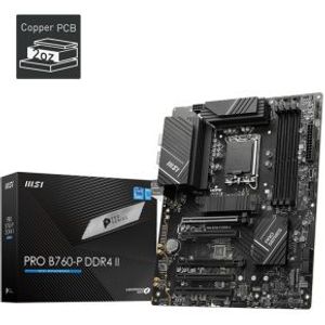 MSI PRO B760-P DDR4 II moederbord Intel B760 LGA 1700 ATX