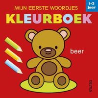 Deltas Mijn eerste woordjes kleurboek (1-3 j.) - thumbnail