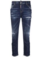 DSQUARED2 jean Jennifer skinny à coupe courte - Bleu - thumbnail